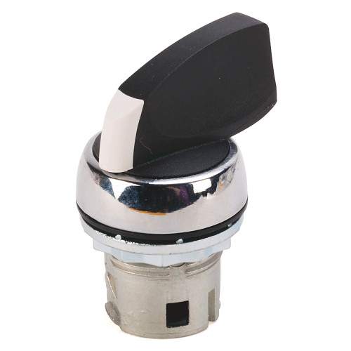 SELECTOR 2 POSICIONES, 22MM, BISEL METALICOMANTENIDO, PERILL - 800FMHM22