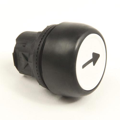 Boton para botonera colgante,Flecha sencilla de 1 velocidad,color blanco, flecha horizontal - 800FPCA1U243