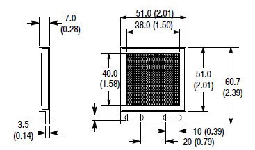 Reflector Rectangular Allen-Bradley 92118