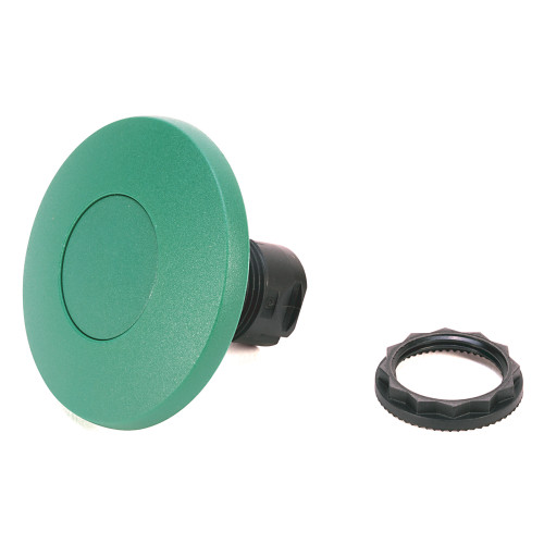 BOTON PULSADOR DE 22MM, PLASTICO,TIPO HONGO JUMBO COLOR ROJO - 800FPMM64