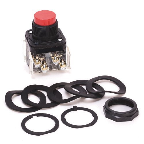 SWITCH, BOTON PULSADOR600VAC 1 - 800HBR6B