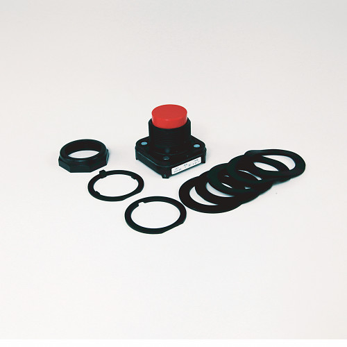 30,5 MM TIPO 4/4X/13, SIN ILUMINACION, ROJO, HD EXTENDIDO, SIN CONTACTOS - 800HBR6