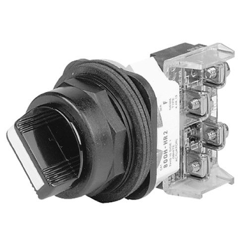SELECTOR DE 4 POSISIONES, DE 30.5MM NEMA 4/4X/13 - 800HNR2KF4