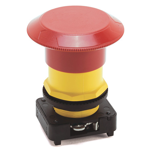 PARO DE EMERGENCIA ACCION DE GATILLO 30MM DOS POSICIONES CABEZAL PLASTICO 60MM ROJO - 800HTFRXJTQH2RA