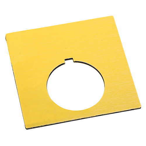 PLACA LEYENDA PLATEADAPLASTICA - 800HW700A