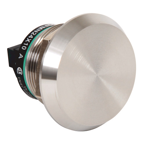 BOTON PULSADOR PIEZO ELECTRICO 22.5MM; SIN ILUMINACIÓN; 1 CONTACTO N.O.;  24VDC; TERMINACION TORNILL - 800K22FMN24X10