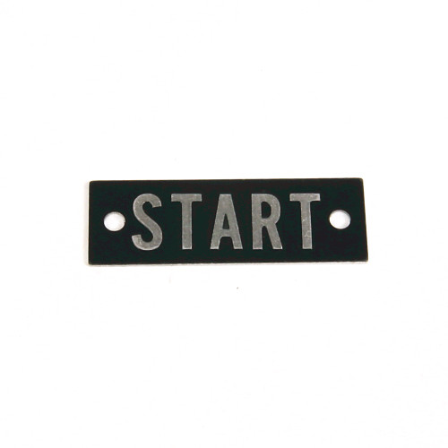 PLACA LEYENDA 'INCH'DE ALUMINI - 800PX132