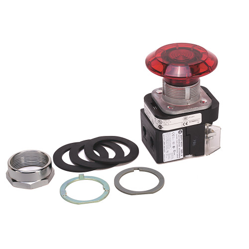 PUSH-PULL DEVICE,NO TWIST RELEASE,2-POSITION,12-130V AC/DC. - 800TFXJQH2RA