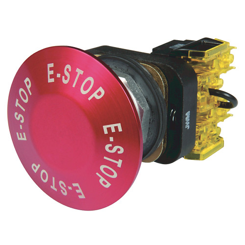 BOTON PULSADOR TIPO 3/13, PB-NON-ILLUM 30.5MM, 1NO, 1NC. - 800TFXLE6AY