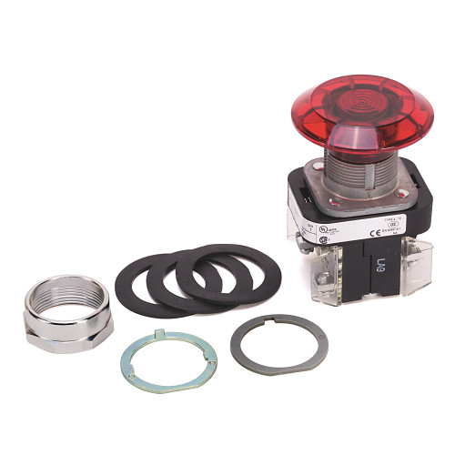 30MM PUSH-PULL DEVICE 800T PB - 800TFXJQ24R