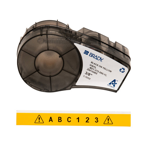 Etiqueta 0.375" ancho,vinyl,ne - M21-375-595-YL