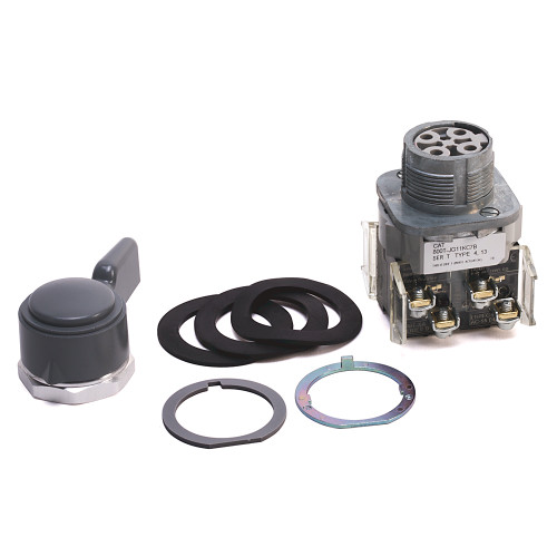 30MM SELECTOR SWITCH 800T PB - 800TJG11KC7B