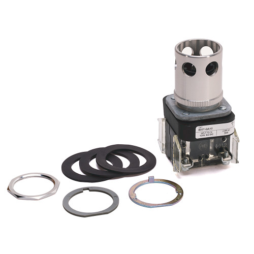BOTON PULSADOR ILUMINADO, 30.5MM, 0..250AC/DCA PLENO VOLTAJE - 800TQAN25