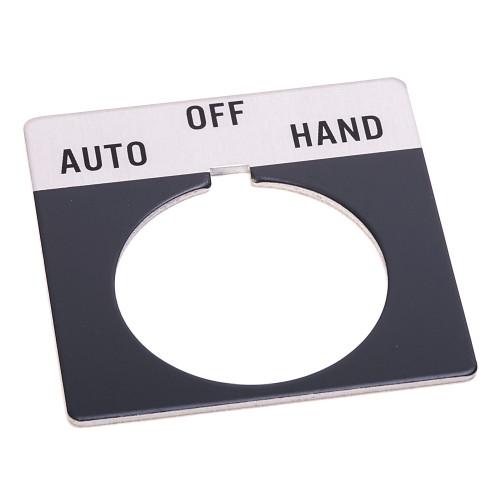 PLACA LEYENDAFWD-OFF-REV ALUMIN - 800TX507