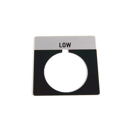 PLACA LEYENDA ABAJO - 800TX524
