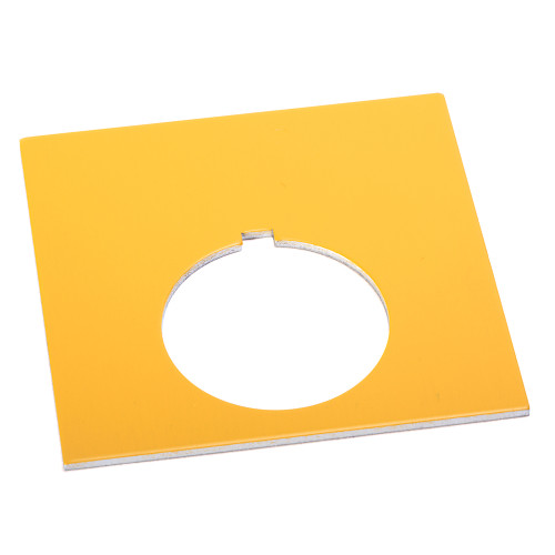 PLACA DE LEYENDA GRANDE EN BLANCO AMARILLA DE 30 MM Y 800T - 800TX645Y