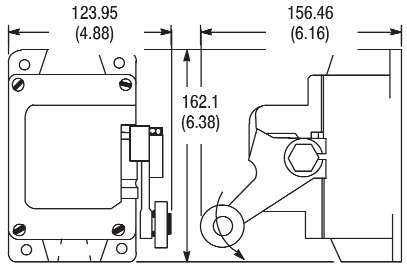 INTERRUPTOR DE LIMITE, PALANCA - 801ASH1711