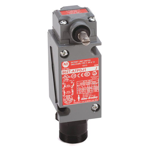 Limit switch, nema tipo 4 y 13, hermetico, interruptor de seguridad, tipo palanca, torque de operaci - 802TATPDJ1