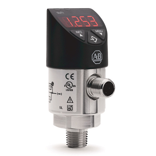 OLID-STATE PRESSURE SENSOR,STANDARD,DISPLAY/ PUSH BUTTON,0 PSI,1/4 NPT FEMALE,SWITCH,GAUGE,20 PSI - 836PD2NFGA20PPD4