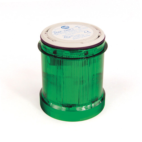 MODULOS DE LUZ, LED FIJO, 24V AC / DC, AMARILLO COLOR DE LA LENTE - 854K24TL8