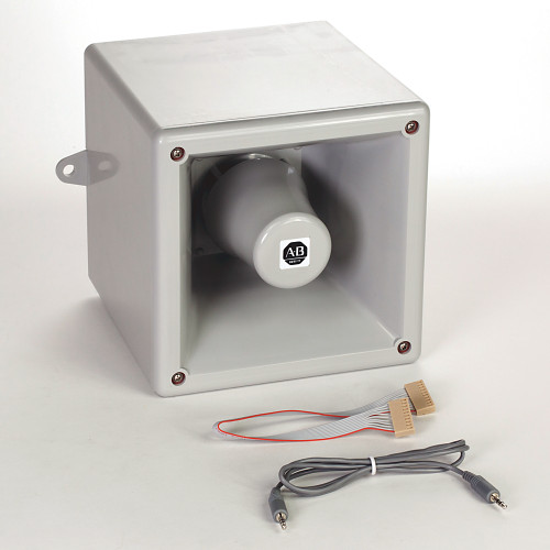 bocina con voz , 14 ... 30 V DC, Marco E, 111dB (A) Voz, 126dB (A) Salida de tono de 1 m, UL Tipo 3R - 855HR30E
