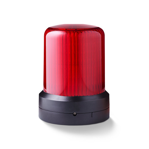 FARO 110MM DE ALTO BRILLO, ROJO, 120VCA, BASE DE MONTAJE, LED MULTIFUNCION - 855RBS10HMF4