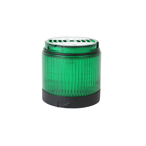 MODULO DE ILUMINACION APILABLE DE 70 MM, 24V AC/DC, COLOR VERDE. - 856TBR3