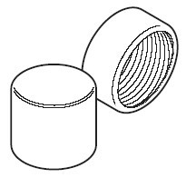 PTFE TAPA PARA SENSORES BLINDA - 871AKT12