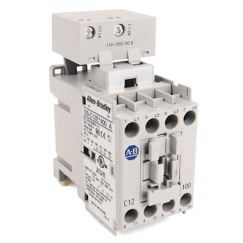 CONTACTOR IEC, 12 A, BOBINA 110-125 VDC, CONTACTO AUXILIAR, N.O. - 100C12ED10