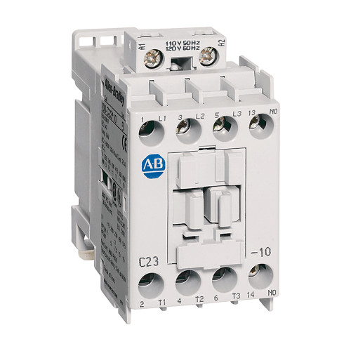 CONTACTOR IEC, 23 A, BOBINA 24 VDC, CONTACTO AUXILIAR, 2 N.C.-2 N.O. - 100C23EJ200