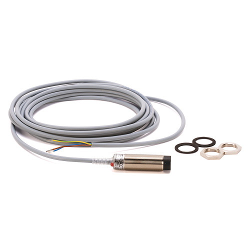 SENSOR DE PROXIMIDAD, 2 HILOS CA, 12 MM DE DIAMETRO, TUBULAR: LATON NIQUELADO, ESTANDAR, DE 2MM - 872CA2C12A2