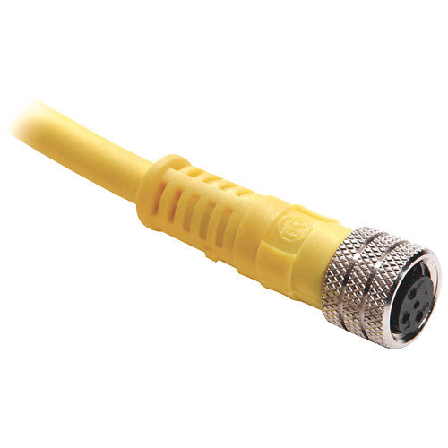 CABLE CON CONECTOR PICO RECTO HEMBRA, 3 PINES, COLOR AMARILL - 889PF3UB5