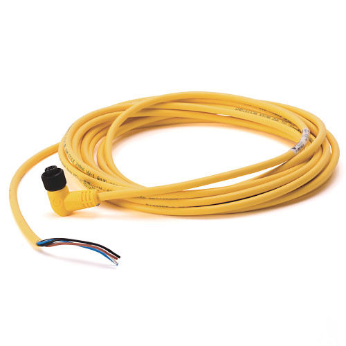 CABLE MICRO DE CC, HEMBRA, ANGULO RECTO (ROSCA INTERNA, 4 PINES, MATERIALES ESTANDAR - 889DR4UCDE2