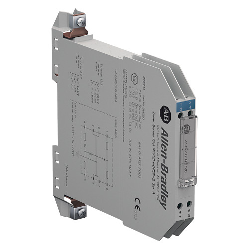 BARRERAS ZENER 937Z, POLARIDAD POSITIVA DE CC, 250 OHMIOS, POTENCIA DE PIODO, CANAL DOBLE - 937ZHDPDP2
