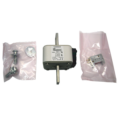 Kit, Fusible, Línea de CC, Incluye (2) Fusible [FU1, FU2] E Indicador, Utilizado con PowerFlex 750 5 - SKR1CBPFUSE1F8