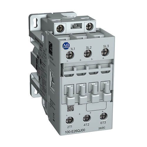 CONTACTOR 100-E MCS-E, 38A, SERVICIO AC3, 24VDC - 100E38QJ00