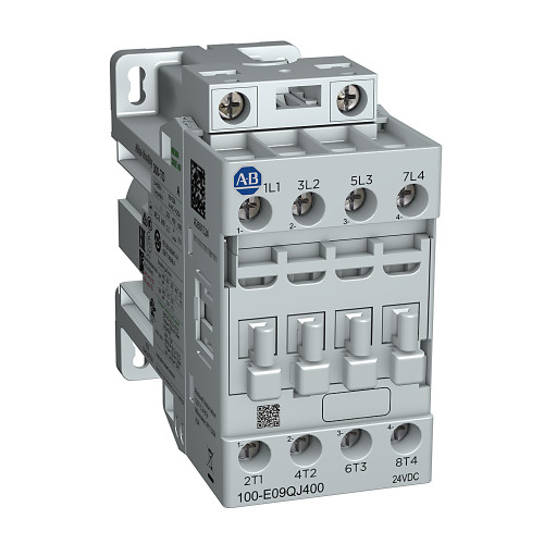 CONTACTOR E, 18A, SERVICIO AC3, BOBINA ELECTRÓNICA 24V DC, 2 N.A. 2 N.C - 100E16QJ200
