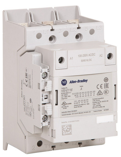 CONTACTOR INVERSOR 104-E MCS-E 26A SERVICIO AC3 100-250V CA 50/60 HZ/100-250 V CC BOBINA ELECTRONICA - 104E26KD22
