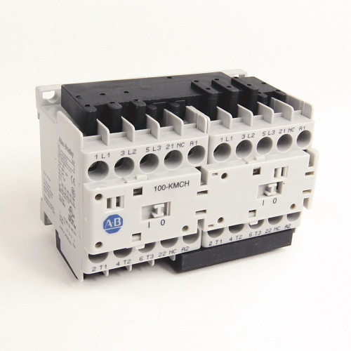 CONTACTOR TIPO MINIATURA  REVERSIBLE, TERMINABLES ATORNILLABLES, VOLTAJE 110V 50HZ/120V 60HZ, - 104K05D02