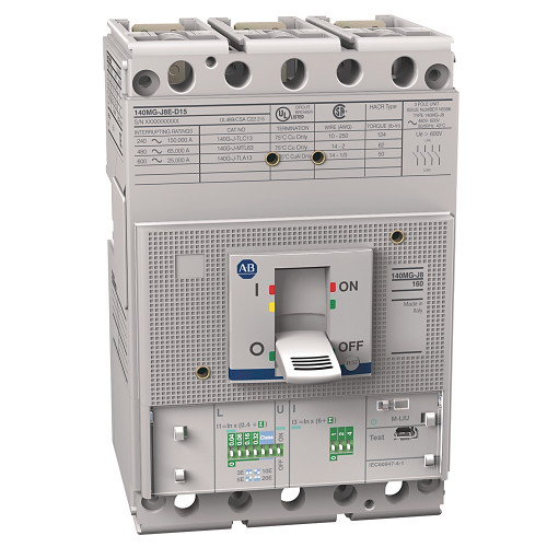 INTERRUPTOR AUTOMATICO DE PROT - 140MGJ8ED15AA