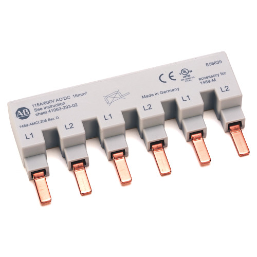 6 PINS, 3 CIRCUIT BREAKERS - 2 - 1489AMCL206