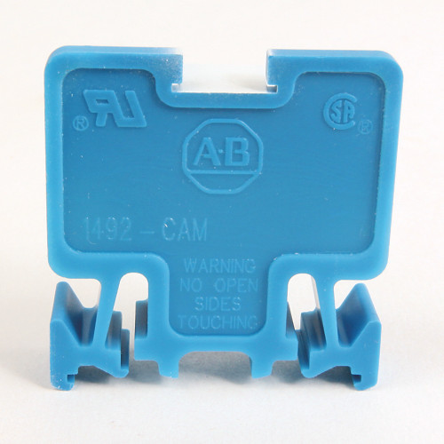 TERMINAL BLOCK NEMA/EEMAC SINGLE CIRCUIT OPEN CONST, PRESSURE PLATE TUBULAR SCREW, #22 - #8 AWG - 1492CAM1