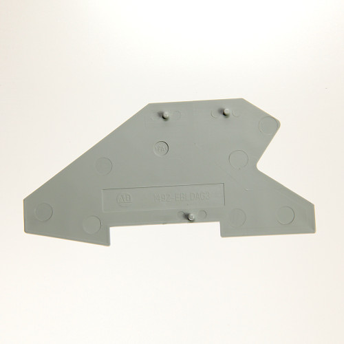 TAPA FINAL COLOR GRIS PARA CLEMAS 1492-LDAG3, LDG3P - 1492EBLDAG3
