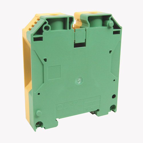 BLOQUE TERMINAL IEC COLOR VERDE-AMARILLO DEATERRIZAMIENTO, C - 1492JG70
