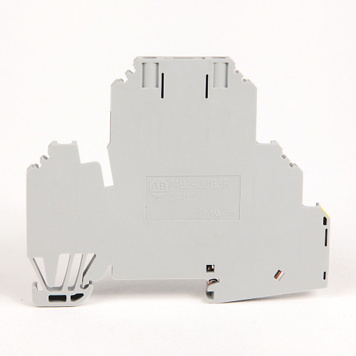 BORNA DE DOBLE PISO ENCHUFABLE, 2 CIRC UNIDO A TIERRA, SUPRESOR Y CONECTOR DE PRUEBA - 1492JDG3PTP