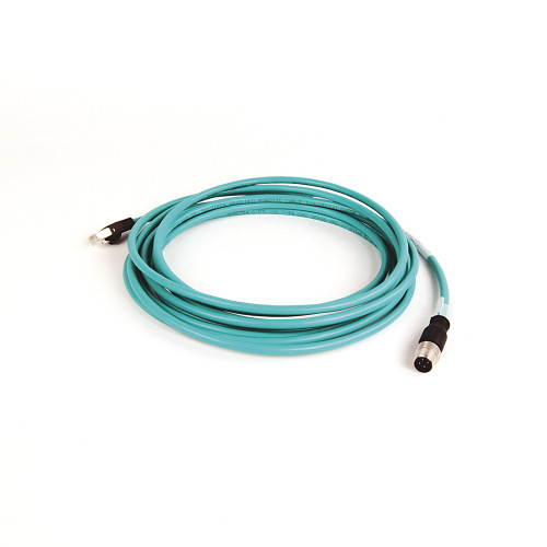 CABLE ETHERNET,  4 CONDUCTORES,  M12,  RJ45,  BLINDADO,  10 MILLONES DE CICLOS.. - 1585DM4UBJM5