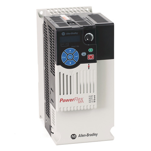 VARIADOR POWERFLEX 525 Ac 480 VAC 17 AMPS 10 Hp Allen-Bradley 25BD017N104