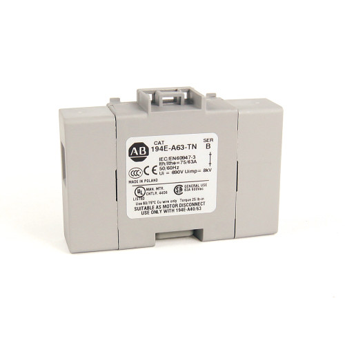 NEUTRAL TERMINAL 63 A.  - 194EA63TN