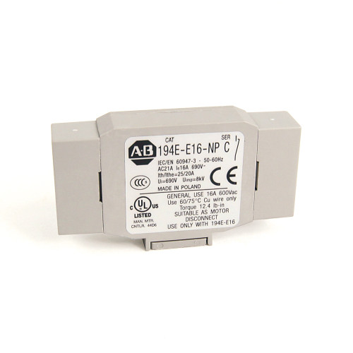 INTERRUPTOR DE TRANSFERENCIA, 16 AMPERES, 3 POLOS - 194EE163753