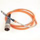 CABLE SPEEDTEC, SOLO ALIMENTACION DEL MOTOR, CONECTOR DIN SPEEDTEC, EXTREMO DE ACCIONAMIENTO, CABLE  - 2090CPWM7DF14AA02